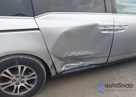 2011 Honda Odyssey Ex-L из США, поврежденный, VIN 5FNRL5H65BB051700